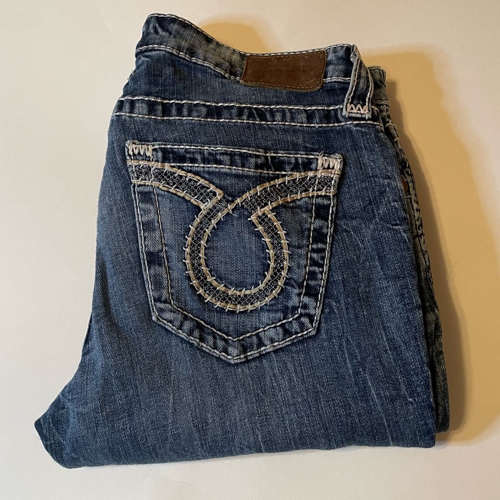 BIG STAR LIV STRAIGHT Women’s Denim Jeans, Size 30R x 27” inseam, Cross-Posted